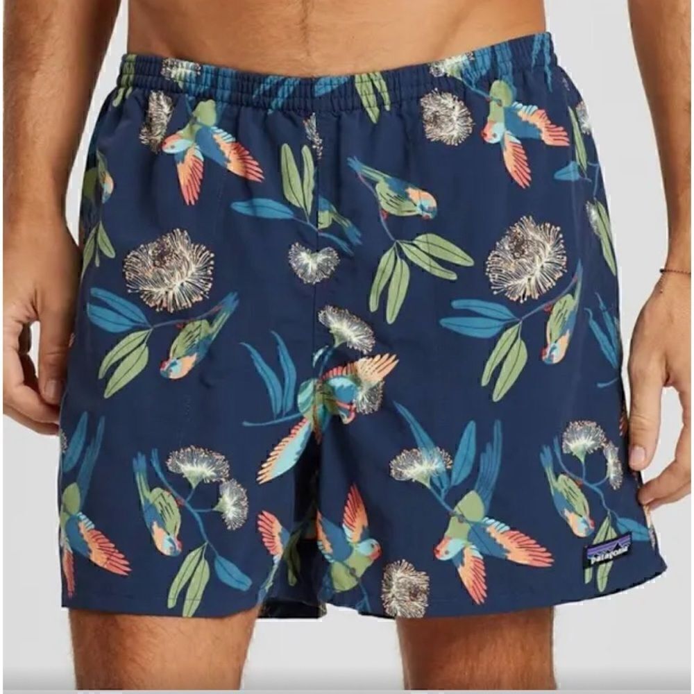 PATAGONIA 6”BAGGIES PARROTS SHORT Size L